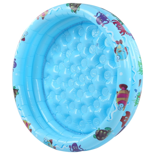 Jeu d'Eau Piscine de Jeu, Piscine pour Bébé Intérieure Extérieure Piscine pour Bébé Piscine Ronde pour Enfants Technologie de Pointe