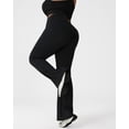 thumbnail image 5 of FITOP Plus Size Flared Leggings for Women- XL-4XL High Waist Tummy Control Stretchy Workout Yoga Pants, 5 of 8