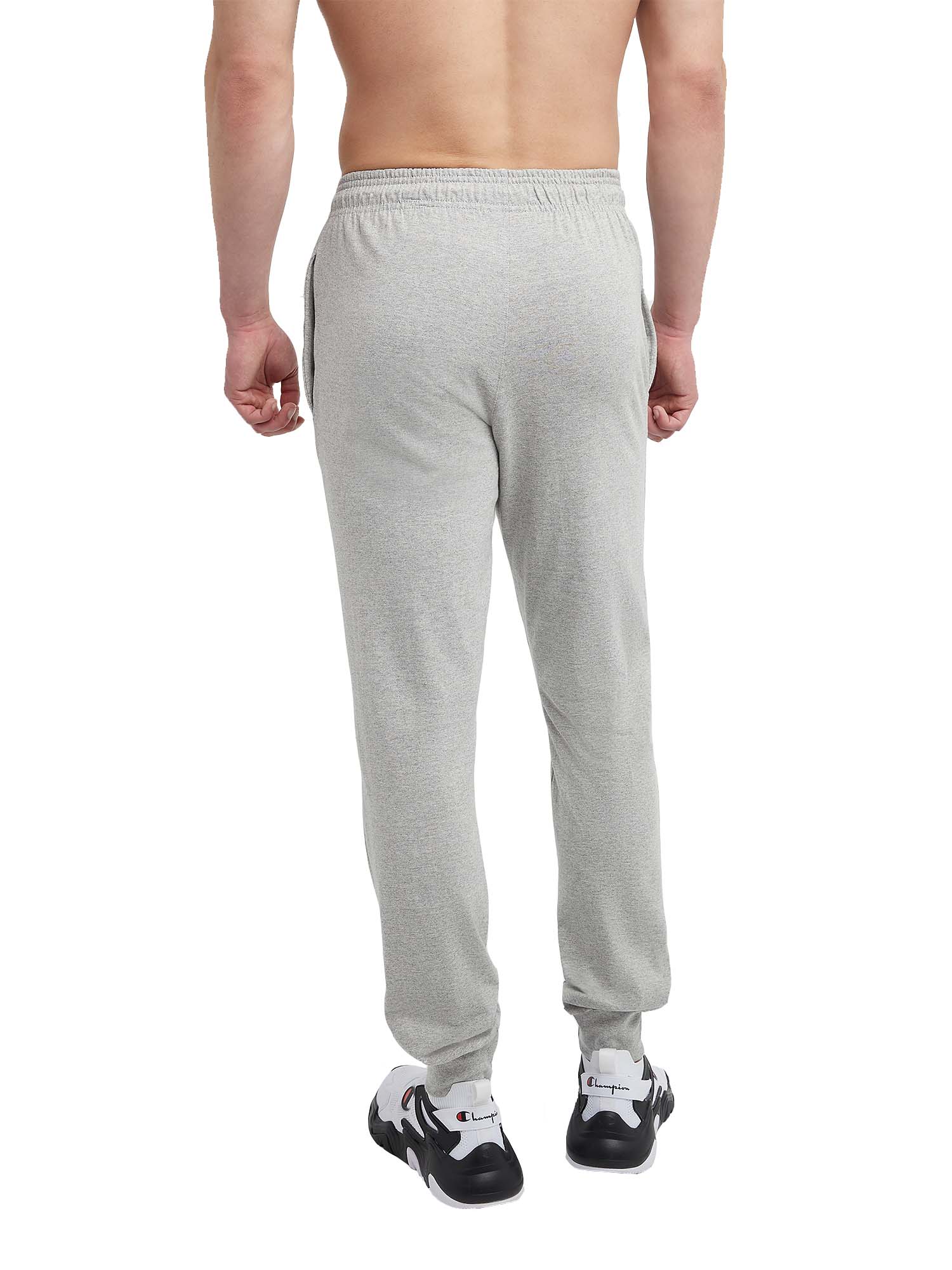 Champion Men's Classic Jersey Graphic Script Logo Jogger Pants, up to Size 2XL - image 2 of 6