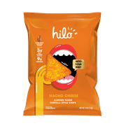 Hilo Life Low Carb Keto Friendly Tortilla Style Chips, Nacho Cheese, 4 oz