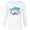 White, variant on Disney and Pixar’s Finding Dory Gradient - Long Sleeve T-Shirt for Men - Customized-White