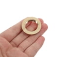 thumbnail image 3 of OUNONA 6Pcs Brass Lock Nuts for Faucet Pipe Fitting Easy Installation with High Temperature Resistance, 3 of 6