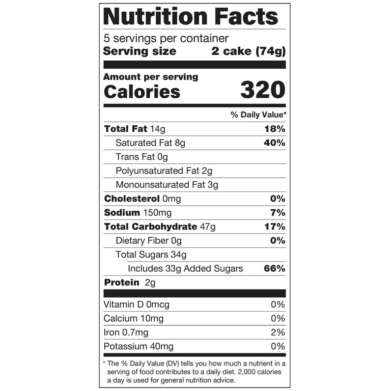 Little Debbie Zebra Cakes, 13 oz