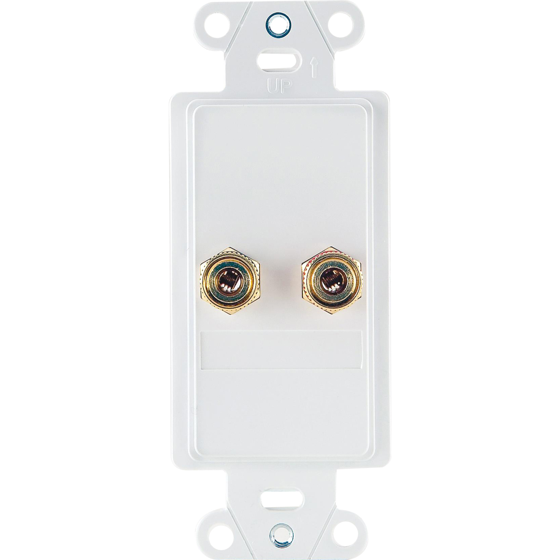 OnQ Home Theater Single Speaker Connection Kit, Ivory
