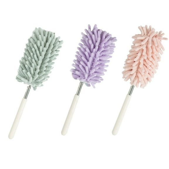 BVXEEP Dusters for Cleaning, Removable and Washable Telescopic Collector Microfiber Cleaning Brush