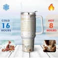 thumbnail image 4 of 30 Years Gifts Anniversary Tumbler with Handle and Straw, 40 Oz Pearl Wedding Cups Stainless Steel 30th Wedding Gifts Anniversary, Valentine Mug 30th Gifts Anniversary for Couple, Parents Friends, 4 of 6