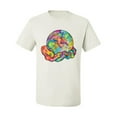 thumbnail image 2 of Wild Bobby Rainbow Painted I've Got The Whole World Dean Russo Design Inspirational/Christian Men Tee, White, 4X-Large, 2 of 6