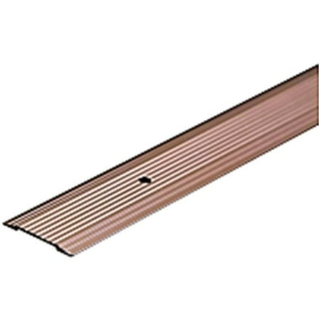 

43874 1.25 x 73 in. Pewter Wide Fluted Seam Binder