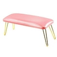 thumbnail image 4 of Gazechimp Manicure Hand Rest Non Slip Nail Hand Rest Stand Arm Rest for Nail Techs Use Pink and gold, 4 of 8