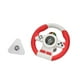 thumbnail image 3 of Juguete para niños del volante para niños, educación temprana, con controlador de conducción simulado de sonido y luz para niños y niñas Rojo, 3 of 9
