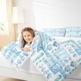 thumbnail image 4 of Feelyou Blue Ocean Starfish Full Size Comforter Sets, Seahorse Sealife Bedding Sets, 3pcs, 4 of 8