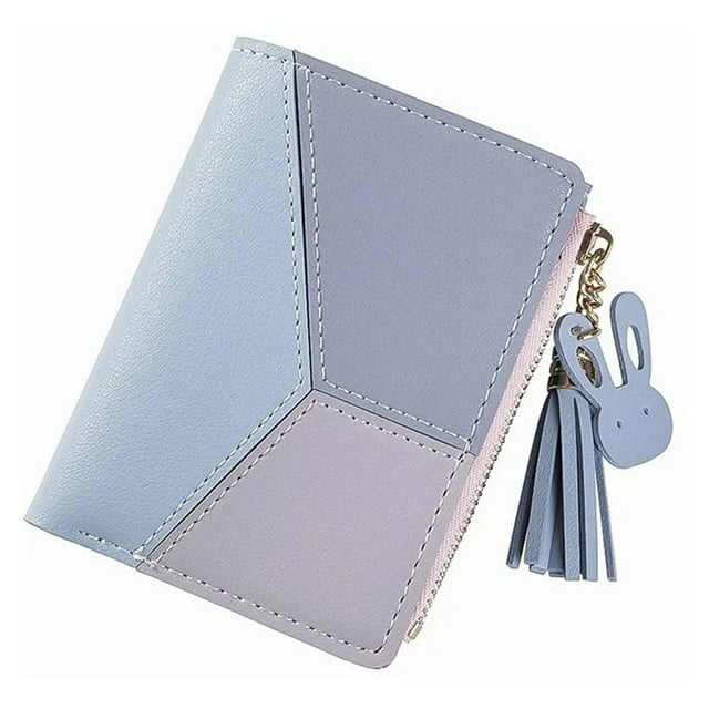 Billetera de Dama, Billetera de Bolsillo para Mujeres Gran Capacidad de Cuero PRÁTICO PU PARA TARJETA FOTOGRÁFICA