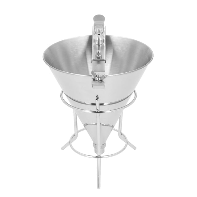 Pancake Batter Dispenser, Precise Dispensing Stainless Steel Confectionery Funnel Professional for Home Commercial Kitchen