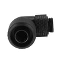 thumbnail image 3 of Accesorio de refrigeración por agua con rosca G1/4, tubo grueso, codo en ángulo recto de 90° (negro), 3 of 7