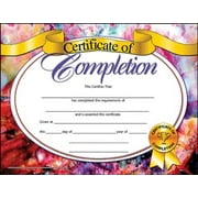 Certificate Of Completion (Pack Of 30)