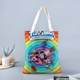 thumbnail image 2 of Tiny Toons: Looniversity Bolso de tela con estampado de lienzo para mujer, bolsa de compras reutilizable y estética, con cremallera interior, regalo para mujer,40*40cm., 2 of 6