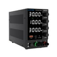 thumbnail image 2 of Wantek Regulado DPS3010U 0-30V 0-10A 300W de Alimentación de CC 4 Dígitos Pantalla LED Alta PrecisioN Mini Fuente de Alimentación AC 115V/230V 50/60Hz, 2 of 7