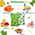 thumbnail image 4 of Lksixu 10 Pcs St. Patrick's Day Gift Bags, Double-Sided Green Shamrocks Plastic Treat Bags with Handles, Irish Lucky Cellophane Goodie Bags BPA-Free Reusable Snack Bags for Party Favor, 4 of 9