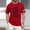 002Red, variant on Hogleaql 250th Anniversary Tops, Men's Crew Neck American Flag Print Short Sleeve T-Shirts Patriotic Fashion Independence Day Loose Shirts Red 4XL