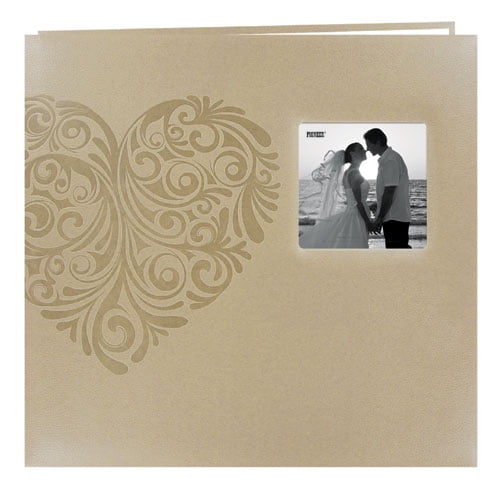 Pioneer MB-10EW 12x12 Embossed Wedding Scrapbook - Heart No Text