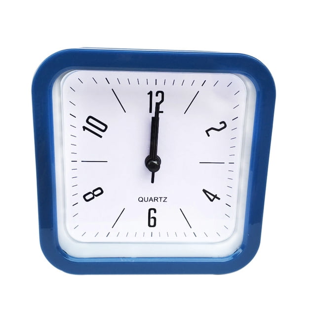 Reloj despertador Injueey Digital sin tictac Azul Cuadrado HA082567-04