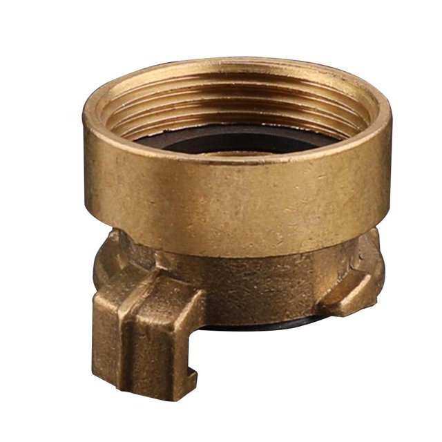 Conector rápido hembra para manguera de jardín, adaptador de rosca para manguera de agua DN40