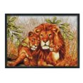 thumbnail image 2 of Kits de punto de cruz DIY Familia de leones 14CT Costura estampada 44 X 33 cm (D425) Tmvgtek Oficina Multiescena Multifunción, 2 of 9