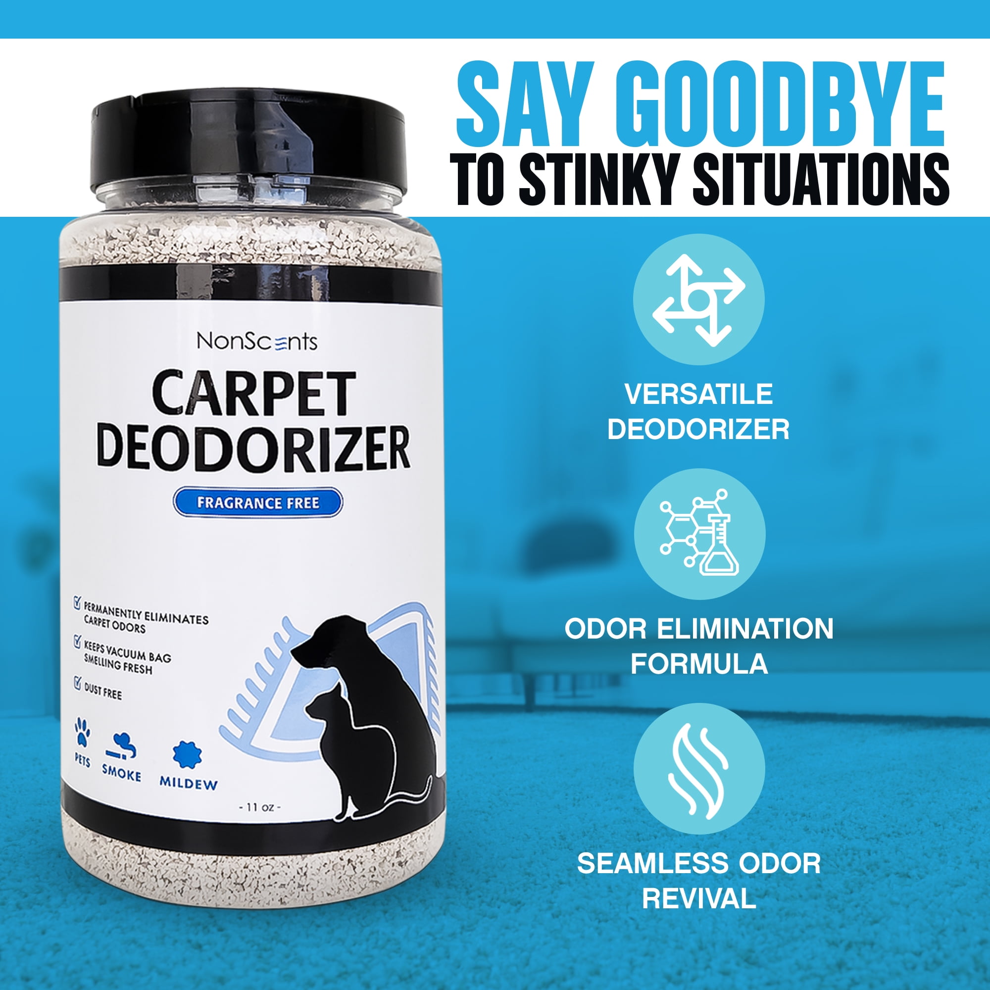 Nonscents cat litter deodorizer 2025