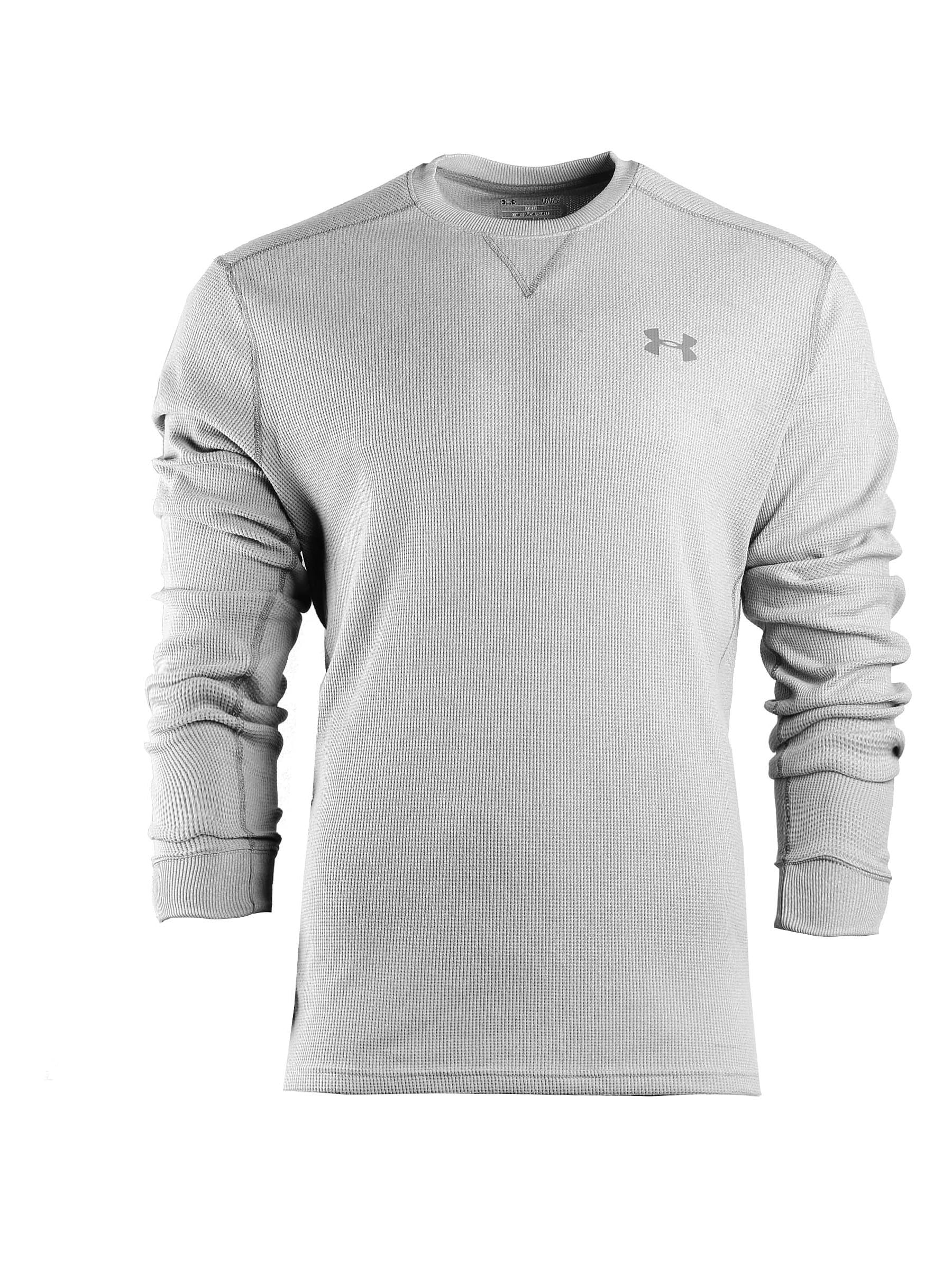 Grey New Under Armour UA Men's Pursuit Stealth Thermal Top 