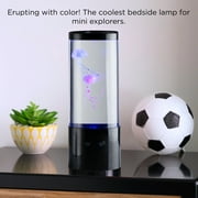 Merkury Innovations Jellyfish Night Light Lamp Motion & Multicolor Leds - Easy Mode Switching, USB Powered - 9