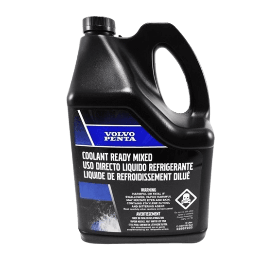 Volvo Penta 22567233 Green Ready Mixed Coolant - 5 Liters/1 Gallon