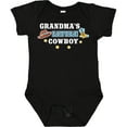 thumbnail image 3 of Inktastic Grandmas Little Cowboy with Cowboy Hat and Boots Boys Baby Bodysuit, 3 of 5