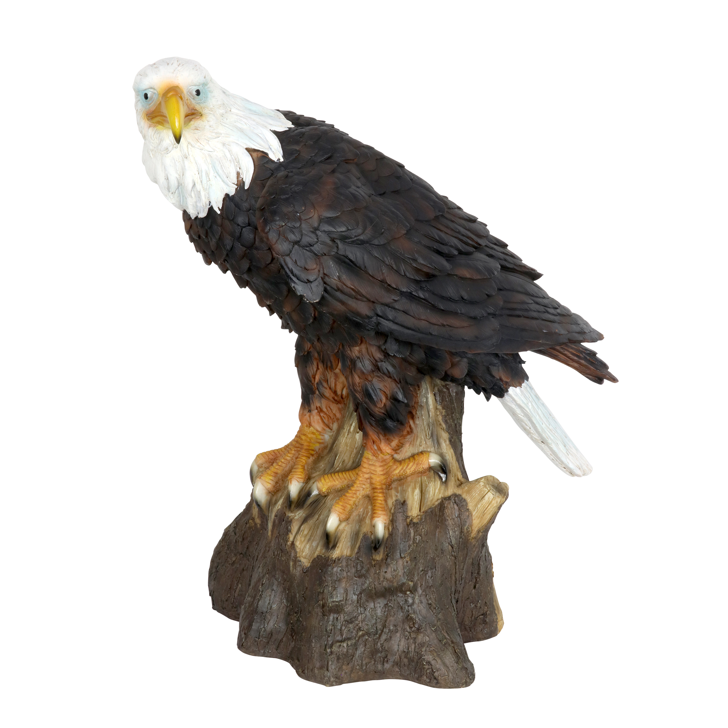 Exhart Bald Eagle Statue, 18 inch, Resin, Multicolor