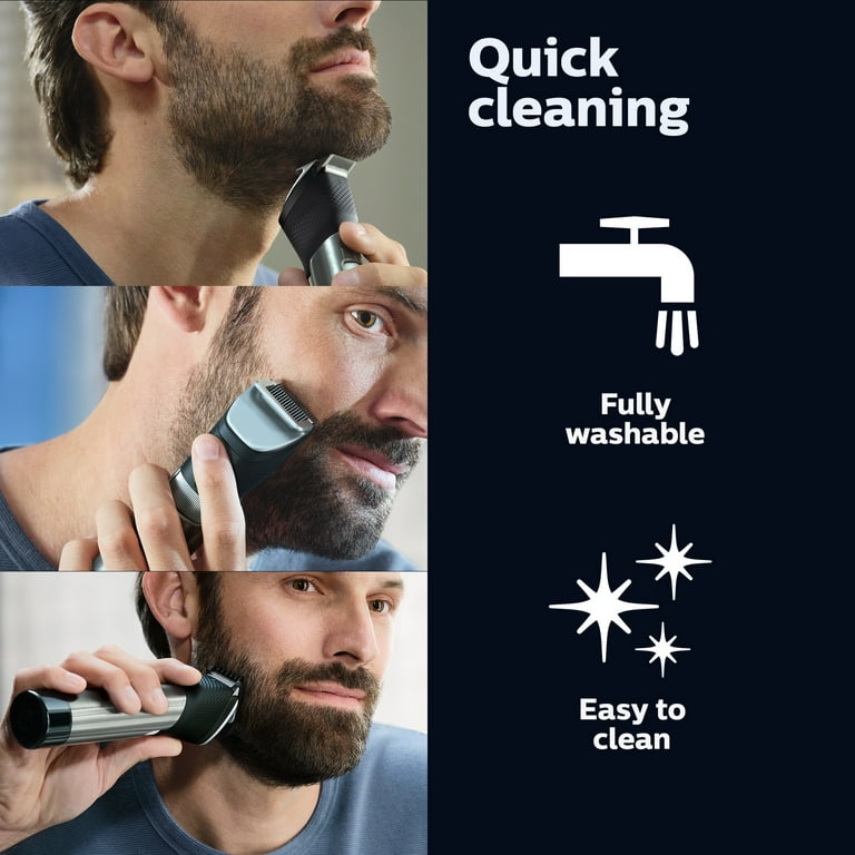 Philips OneBlade Waterproof beard shaver & trimmer with stubble