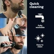 Norelco Philips Series 9000, Ultimate Precision Beard and Hair Trimmer with Beard Sense Technology For An Even Trim, BT9810/40