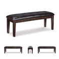 thumbnail image 6 of Signature Design by Ashley Casual Haddigan Dining Bench  Dark Brown, 6 of 7