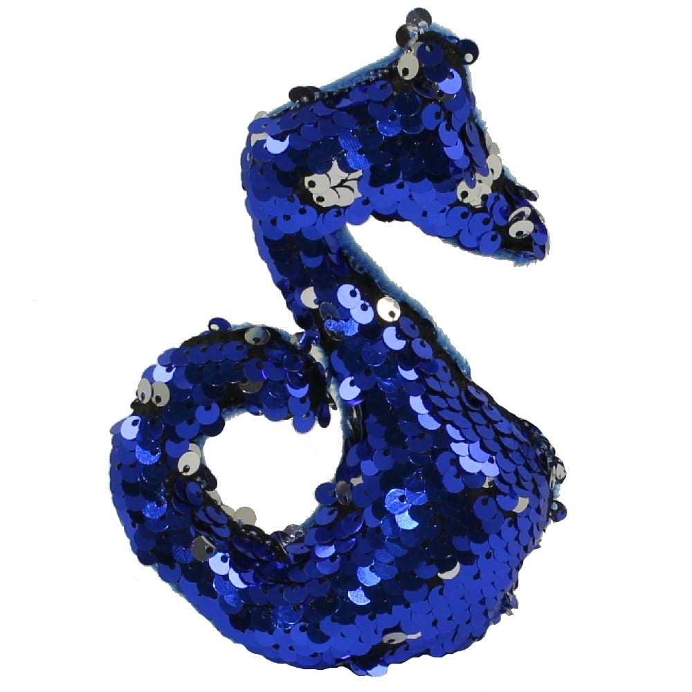 sequin dragon plush