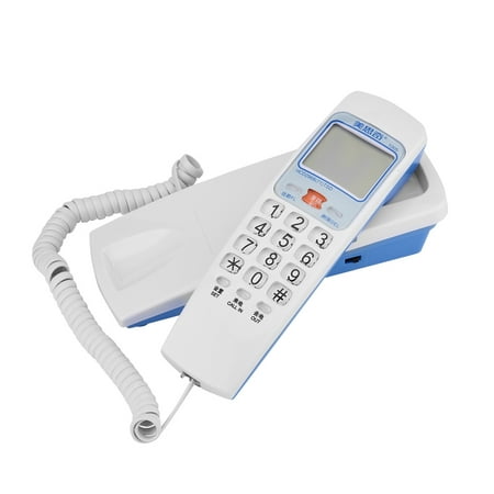 WALFRONT FSK/DTMF Caller ID Telephone Corded Phone Desk Put Landline Fashion Extension Telephone for Hom, telephone landline, caller (Best Landline Phones With Caller Id In India)