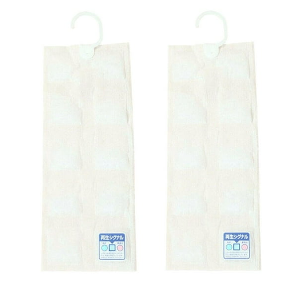 SIYTUAU Reusable Hanging Wardrobe Dehumidifier Bag Moisture Absorber Anti Mildew Room Dryness Drying Box Indoor Closet Storage Set White Silica Gel white