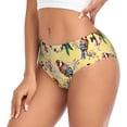 thumbnail image 2 of Fotbe Bright Birds Calzones Estampados para Mujer – Ropa Interior de Algodón, Cómoda, Suave y Elástica-Medium, 2 of 6