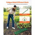 thumbnail image 6 of KFFKFF Lawn Leveling Rake, 48"x10" Ground Leveling Tool, Durable Yard Rake with 78" Steel Extended Handle, Ideal for Garden, Golf Course, and Farm Maintenance, 6 of 9