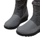 thumbnail image 2 of Botas Plataforma Tobillo para Mujer Zapatos Invierno Antideslizantes Piel Sintética para Exteriores (Gris 37), 2 of 8