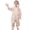 Light Pink, variant on Flannel Homewear Baby Sleeping Bag Unisex One Piece Pajamas Long Sleeve Zipper Sleepwear Wearable Sleeping Sack for Autumn Winter Boys Girls