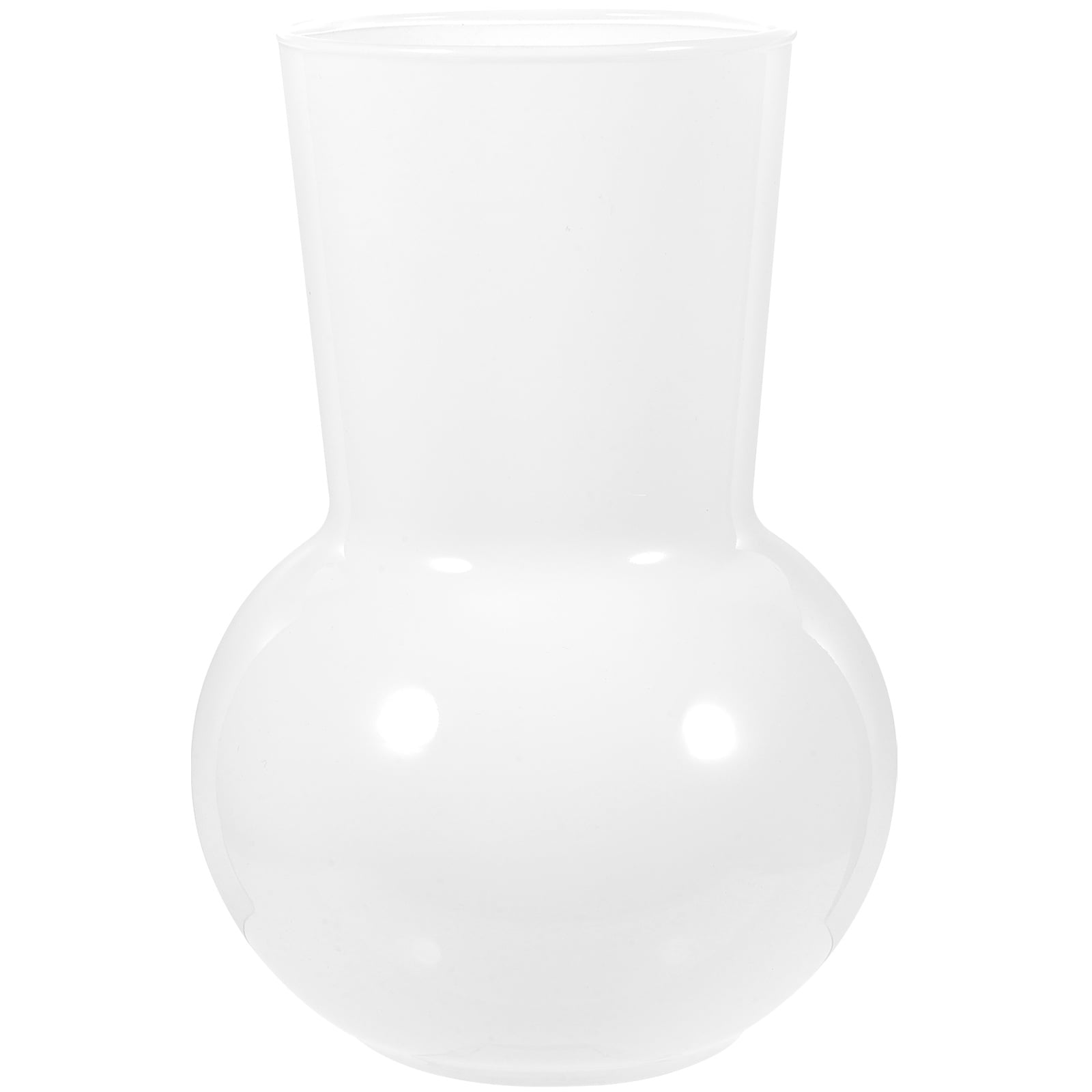 NUOLUX Glass Flower Vase Modern Style Decorative Glass Vase Desktop