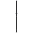 thumbnail image 3 of vidaXL Garden Gate Anthracite 105x205 cm Steel Bamboo Design, 3 of 5