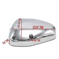 thumbnail image 3 of for VTX1300 VTX1800 2002 - 2009 All Models Chrome Air Filter Cover Intake Air Cleaner Box Cover Cap, 3 of 5