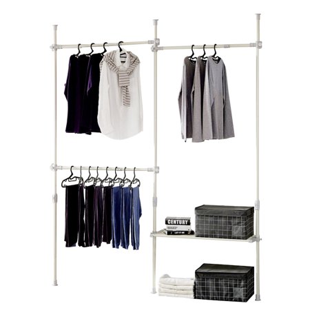 Ashata Clothes Rack Hhhh Filfeel 4 Poles Adjustable Home