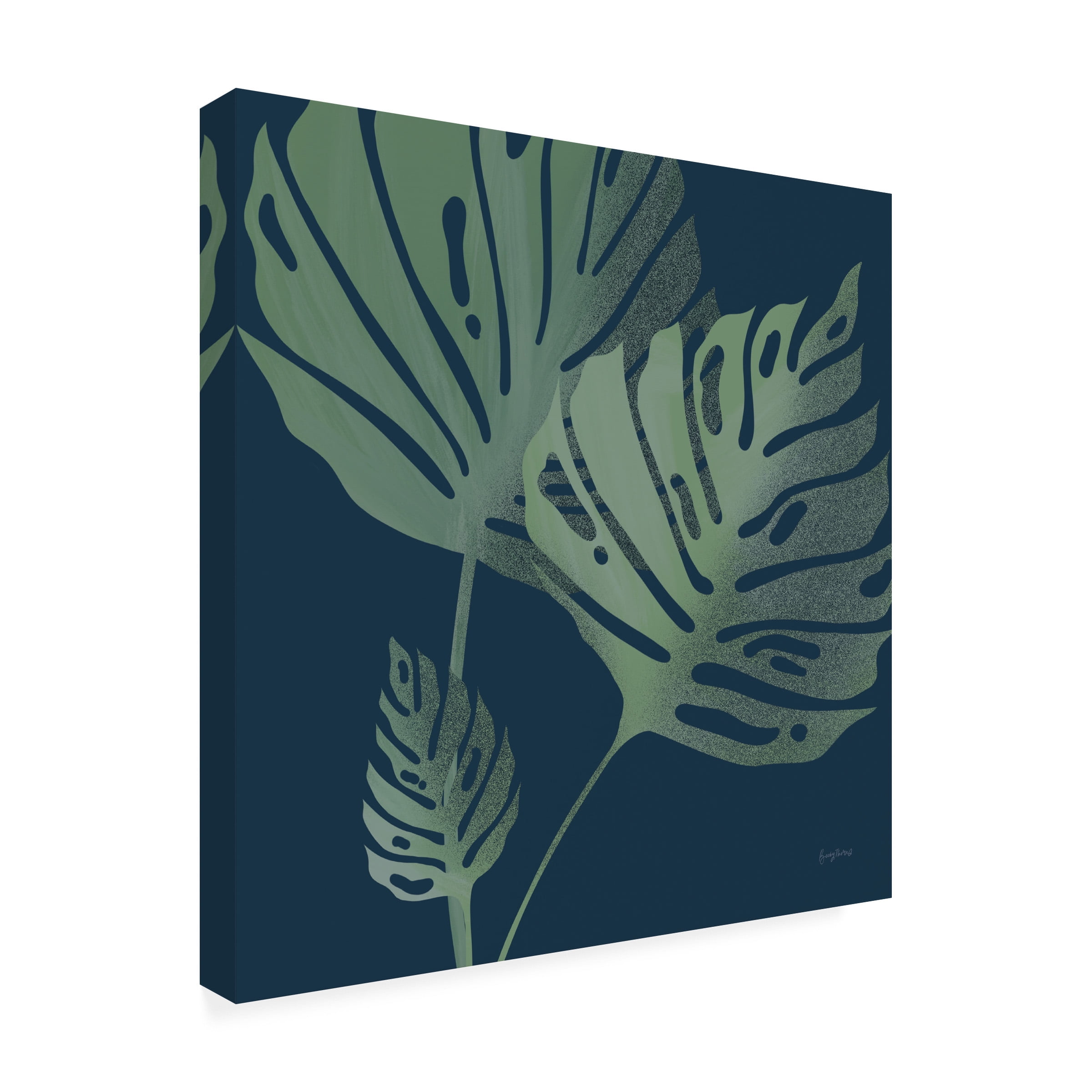 Becky Thorns 'Monstera III' Canvas Art