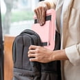 thumbnail image 6 of CreaDream Tablet Pillow Stand,Foldable & Soft iPad Tablet Stand with Pocket and Stylus Mount,for Lap/Desk/Bed, Pink, 6 of 8