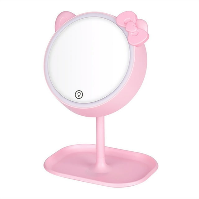 Makeup Mirror With Led Mirrors Light Standing Mirror Touch Screen Vanity Mirror Adjustable Light Desk Cosmetic Mirrors ,Widely Use